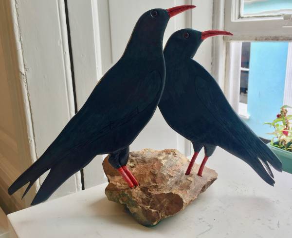 - a , wood Sculpture by John Comley, measuring 33 x 48 cm (H x W) £300